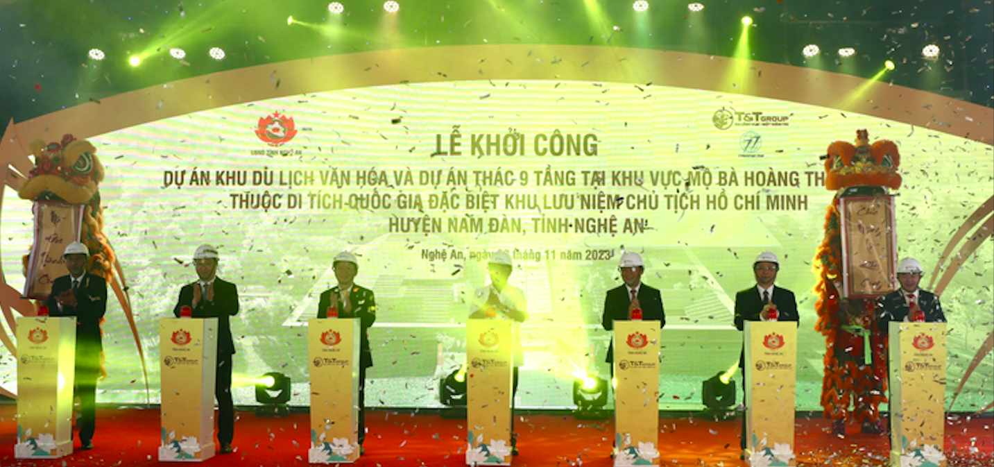 Nghệ An khởi công hai dự án ở Khu di tích Kim Liên